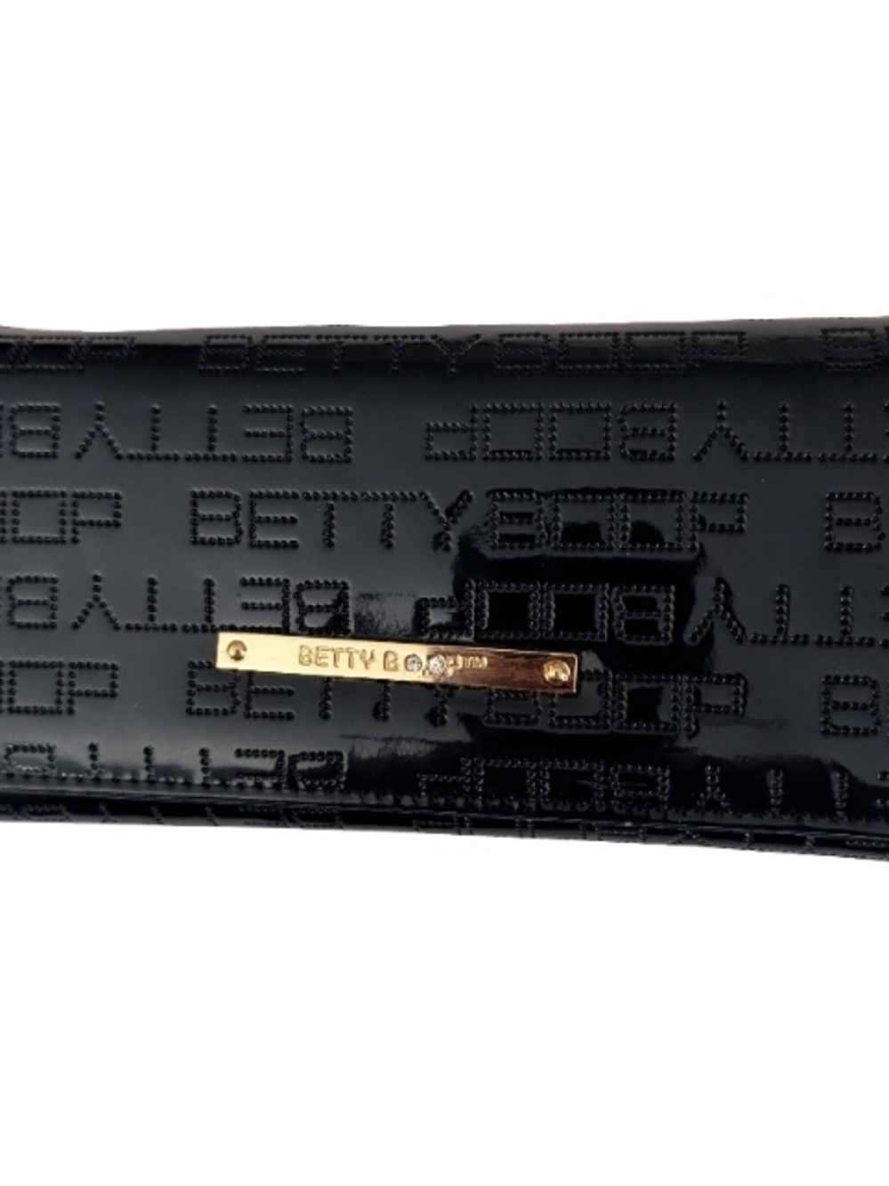 Betty Boop Long Trifold Wallet Limited Edition King Feature Dark Navy Blue Y2K